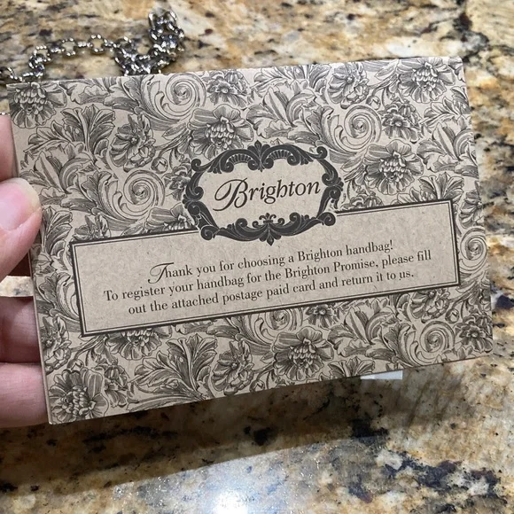 Brighton Multicolor Heart Petite Crossbody Bag with Chain Strap - Picture 11 of 15